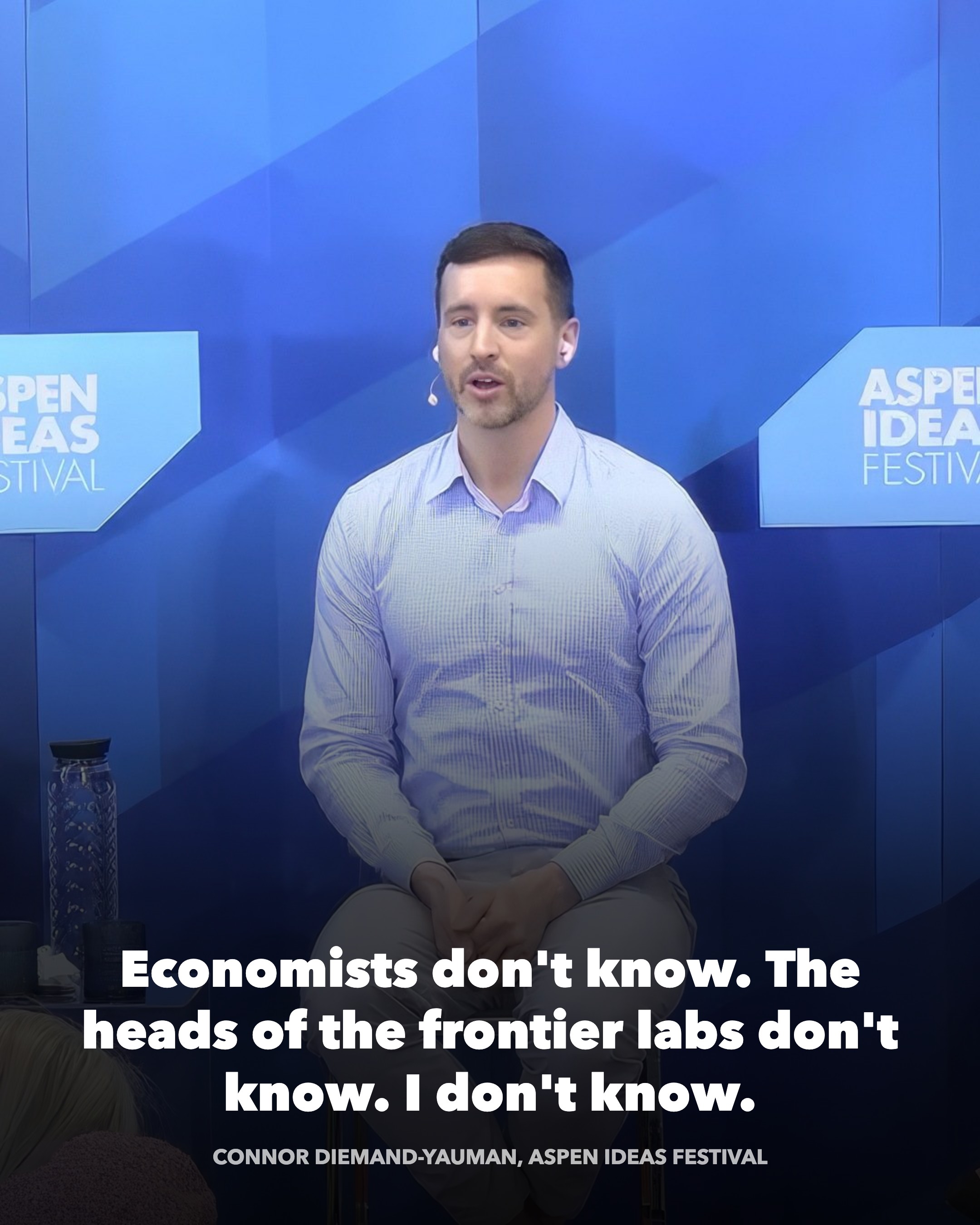 The line over the frame where he says it.